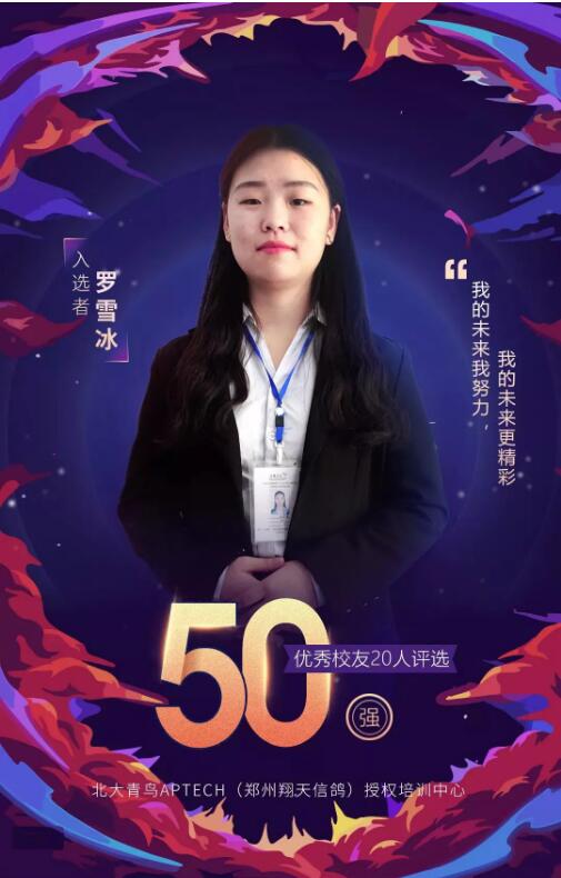 【北大青鳥(niǎo)20年共成長(zhǎng)】鄭州翔天信鴿三位選手成功晉級(jí)50強(qiáng)