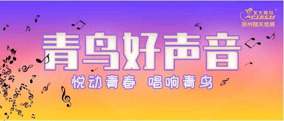 躍動(dòng)青春,唱響青鳥!鄭州北大青鳥翔天信鴿青鳥好聲音震撼來襲!