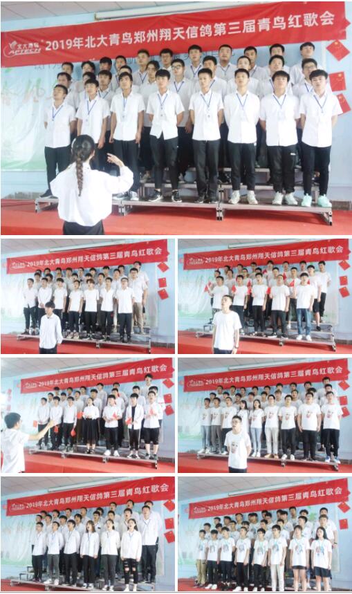 鄭州北大青鳥(niǎo)翔天信鴿第三屆紅歌會(huì)現(xiàn)場(chǎng)精彩瞬間