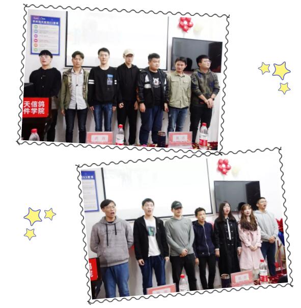 北大青鳥鄭州翔天信鴿KD15班開業典禮:走近企業,高薪就業