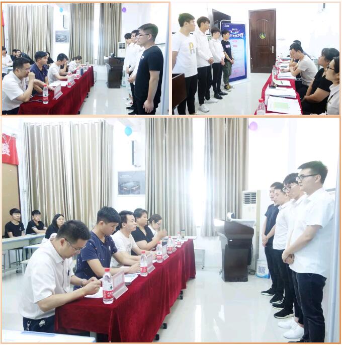 面試官對每組參賽人員表現(xiàn)進(jìn)行總結(jié)