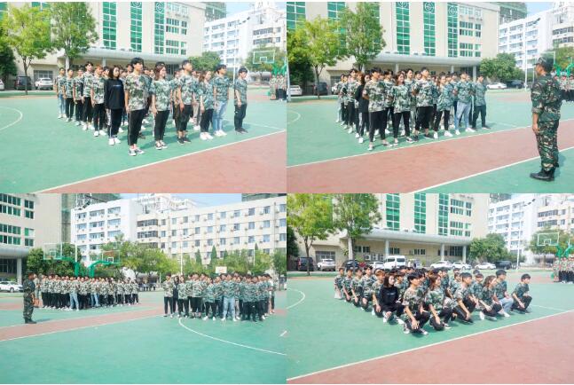 北大青鳥鄭州翔天信鴿軟件、網絡軍訓匯演
