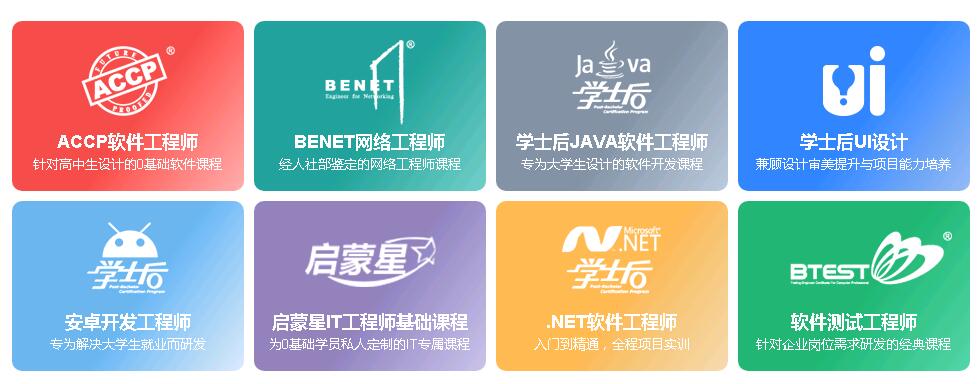 北大青鳥計算機專業課程有哪些也別找了看這里詳細