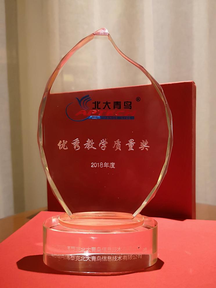 中心再獲教學質量大