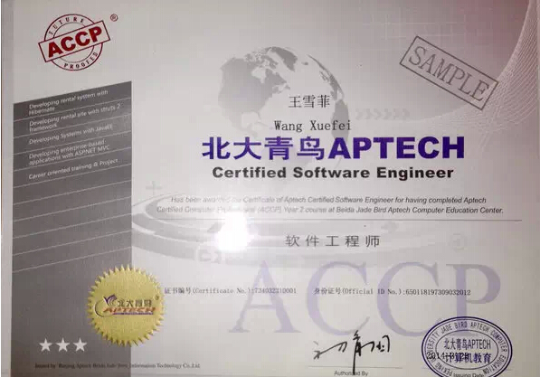 軟件工程師證書