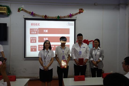 熱烈慶祝鄭州北大青鳥翔天信鴿教學開啟虛擬公司化管理