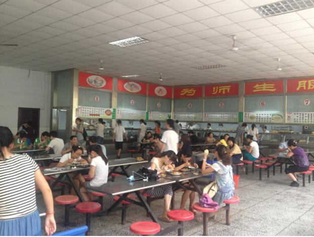 鄭州北大青鳥翔天信鴿校區食堂